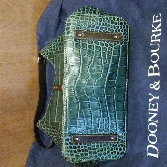 Dooney & Bourke Med Teal, 13Lx13Hx6W - Picture 3 of 10